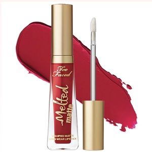 New TOO FACED Nasty Girl Melted Matte Lipstick